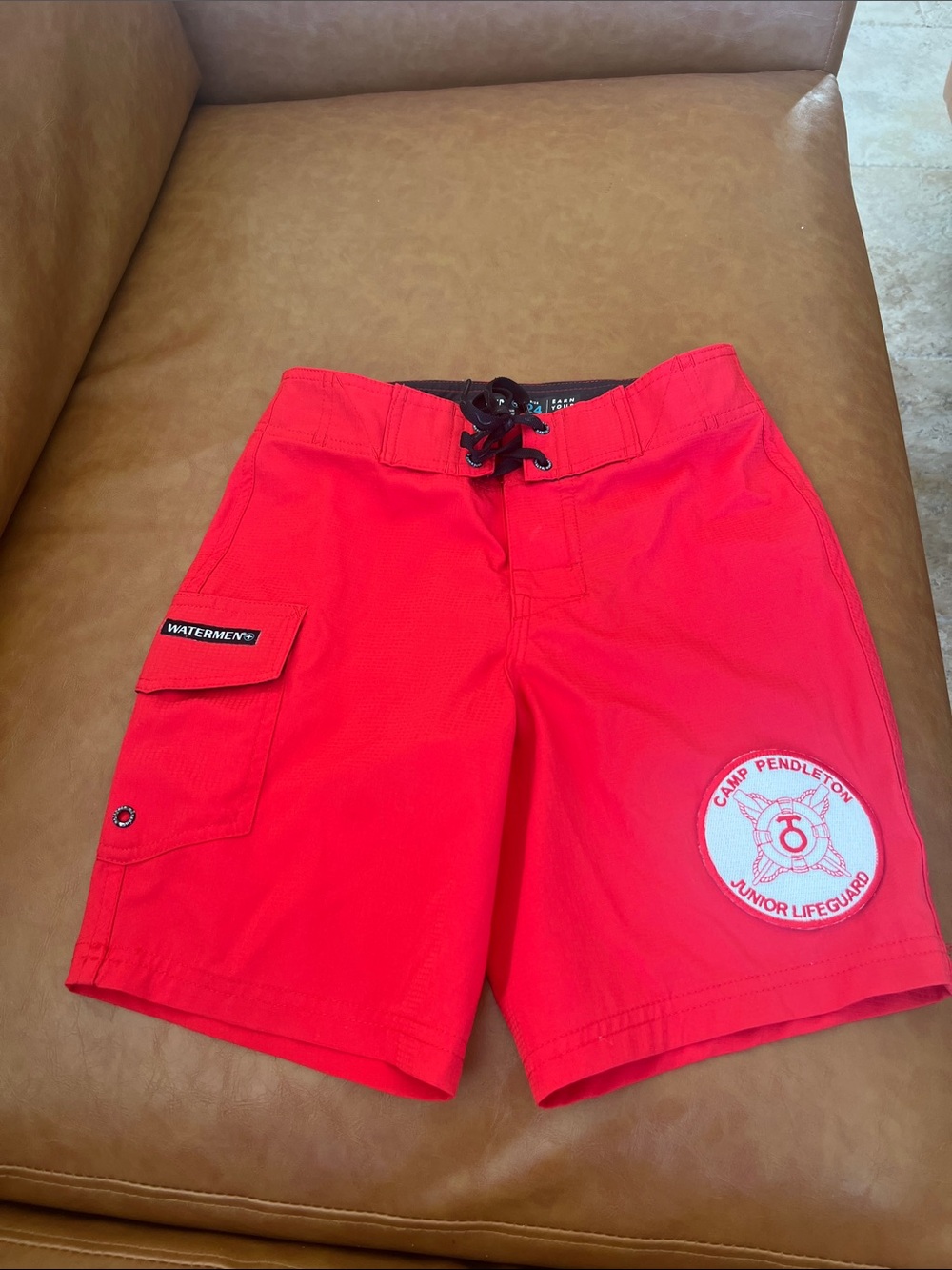 Red Junior Lifeguard Hybrid Shorts
